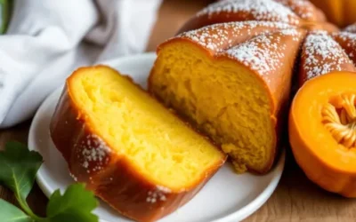 Bizcocho de calabaza saludable