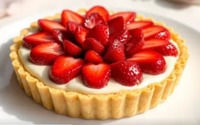 receta de tarta de frutilla